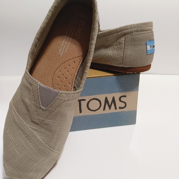🆕 TOMS Grey Men's Classics - Picture 1 of 4